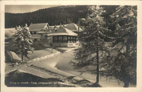 St Moritz GR Five o clock Tea Meierei