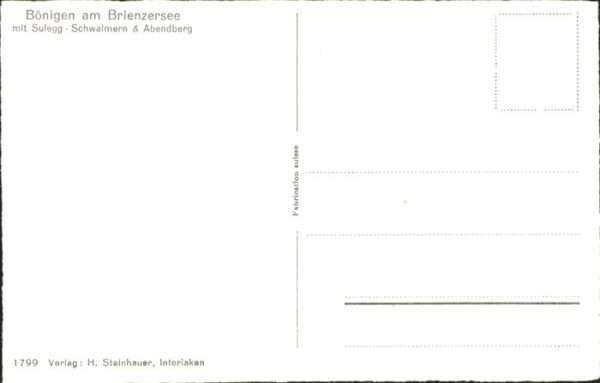 Boenigen Interlaken Brienzersee – Bild 2
