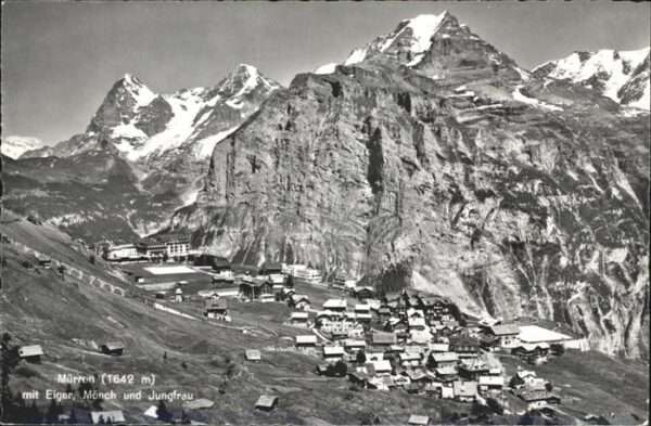Muerren BE Eiger Mönch Jungfrau