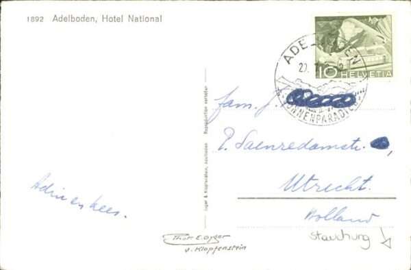 Adelboden Hotel National – Bild 2