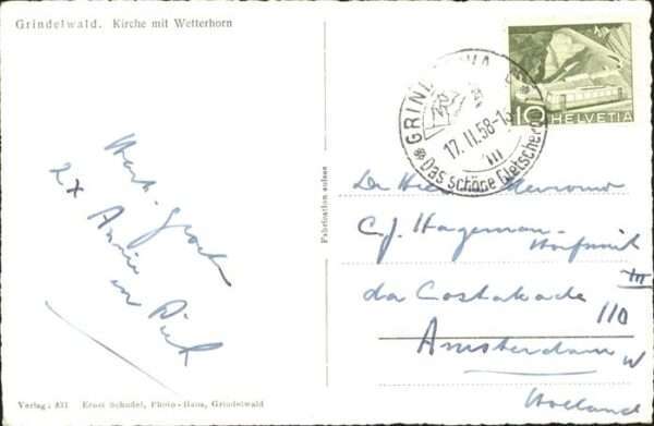 Grindelwald Kirche Wetterhorn – Bild 2