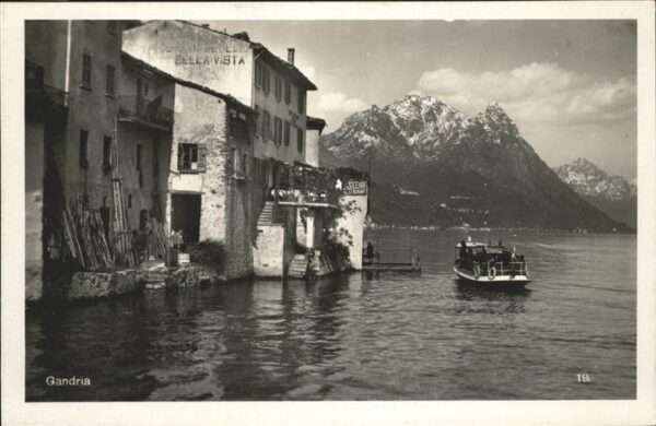 Gandria Lago di Lugano Schiff