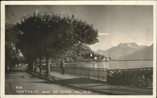 Montreux VD Quai Dents du Midi