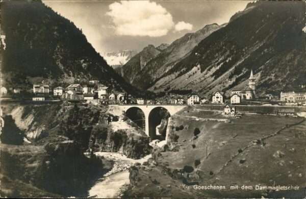 Goeschenen Dammagletscher Brücke