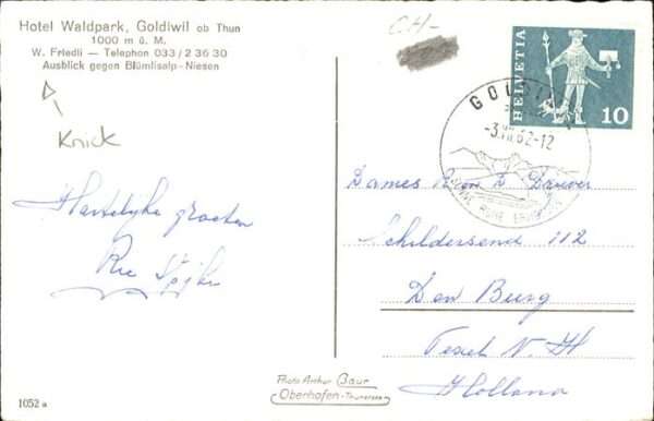 Goldiwil Hotel Waldpark – Bild 2