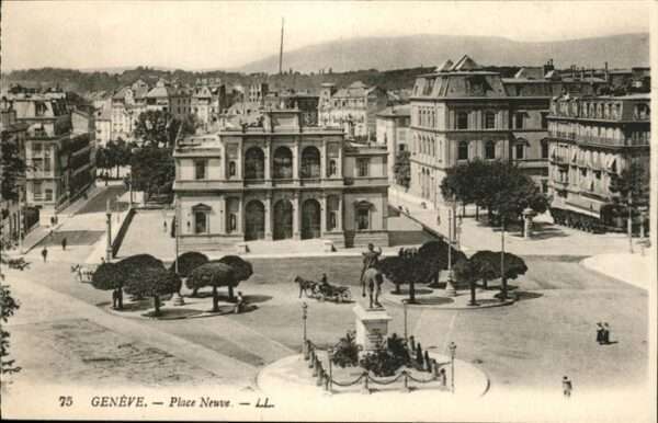 Geneve GE Place Neuve Kutsche