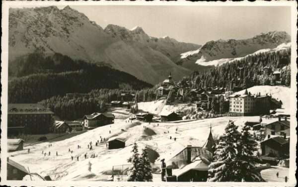 Arosa GR Ski Übungsgelände