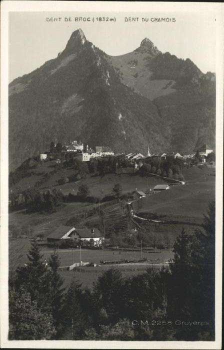 Gruyeres FR Dent Broc Dent Chamois