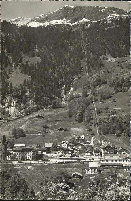Lauterbrunnen BE Bergbahn nach Mürren