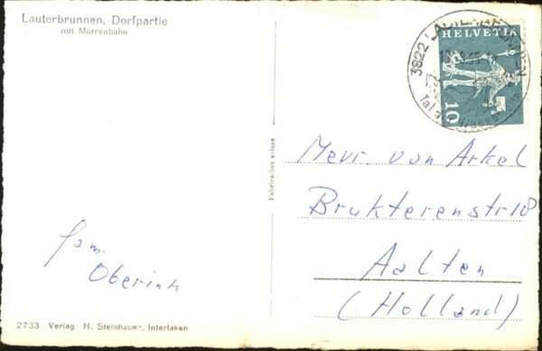 Lauterbrunnen BE Mürrenbahn – Bild 2
