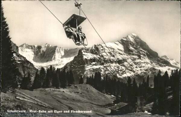 Grindelwald First Bahn Eiger Fiescherwand