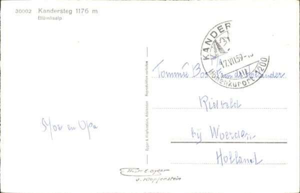 Kandersteg BE Blümlisalp – Bild 2