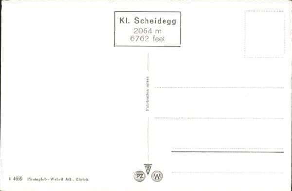 Kleine Scheidegg Interlaken Silberhorn – Bild 2