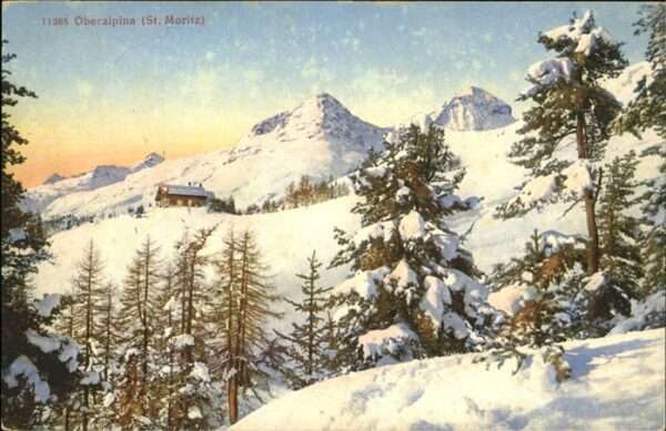 St Moritz GR Oberalpina