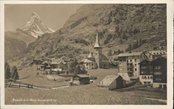 Zermatt VS Mont Cervin