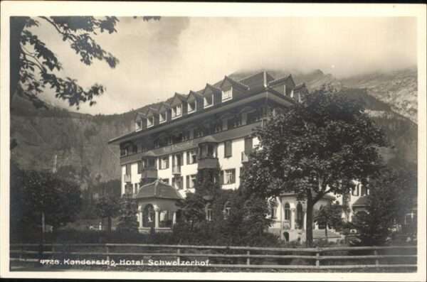 Kandersteg BE Hotel Schweizerhof