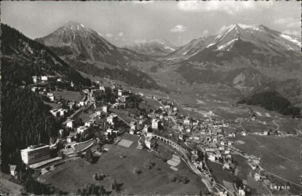 Leysin Fliegeraufnahme
