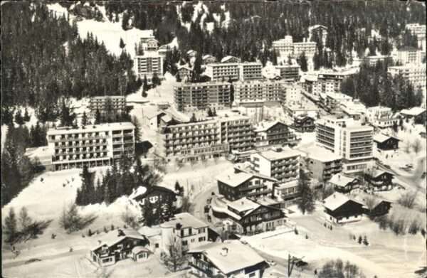 Crans-sur-Sierre Fliegeraufnahme
