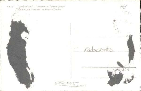 Leukerbad Fussbad – Bild 2