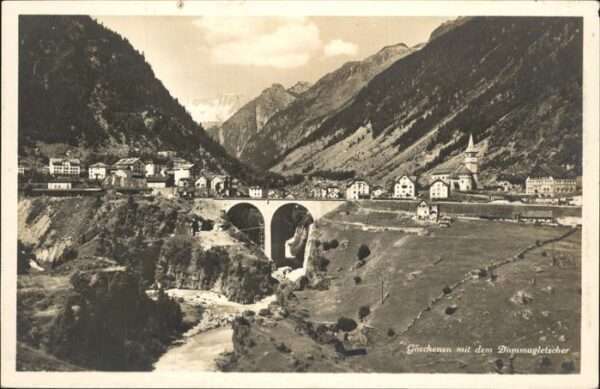Goeschenen Dammagletscher Brücke
