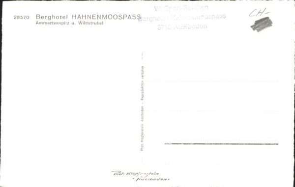 Hahnenmoospass Berg Hotel – Bild 2