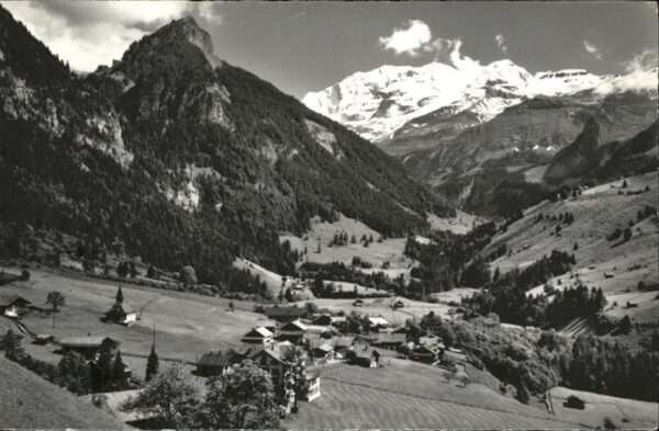 Kiental Goldernhorn Blümlisalp