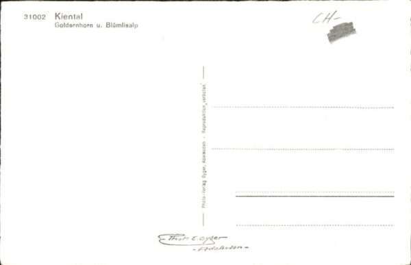 Kiental Goldernhorn Blümlisalp – Bild 2
