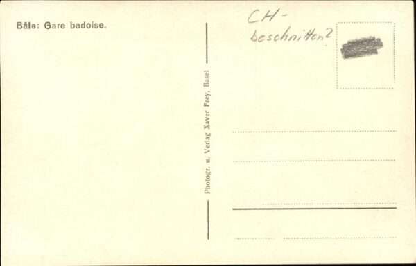 Basel BS Badischer Bahnhof Kutsche – Bild 2