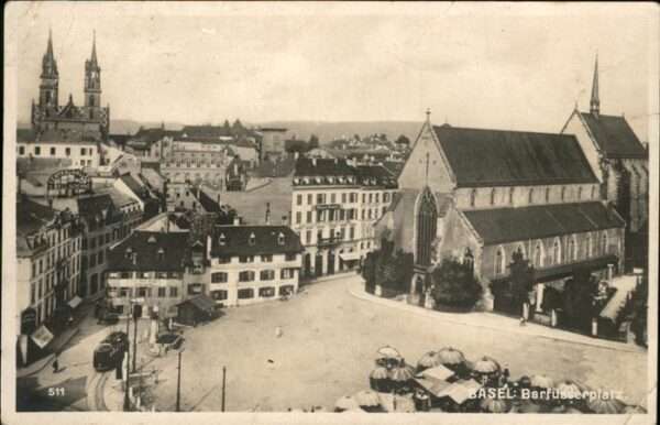 Basel BS Barfüsserplatz Strassenbahn