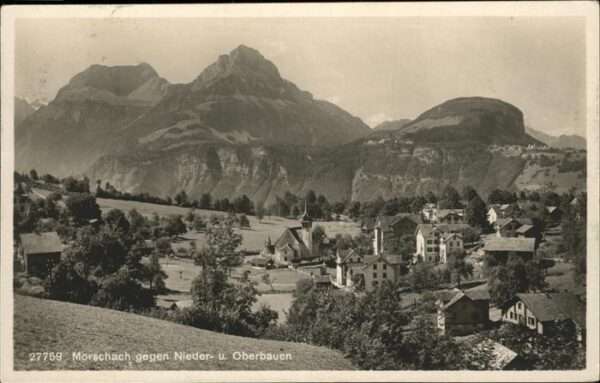 Morschach Nieder Oberbauen