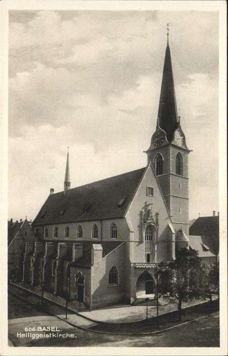 Basel BS Heiliggeist Kirche
