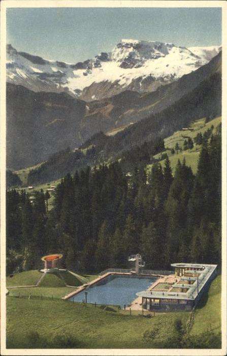 Adelboden Schwimmbad Wildstrubel
