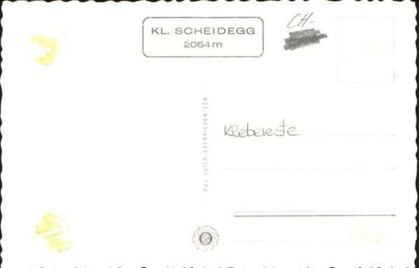 Kleine Scheidegg Interlaken Eiger Mönch – Bild 2