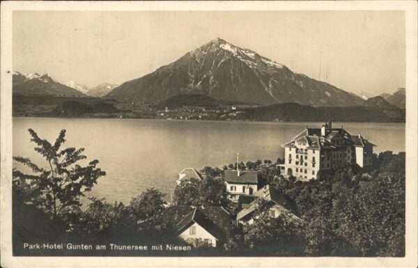 Gunten Park Hotel Thunersee Niesen
