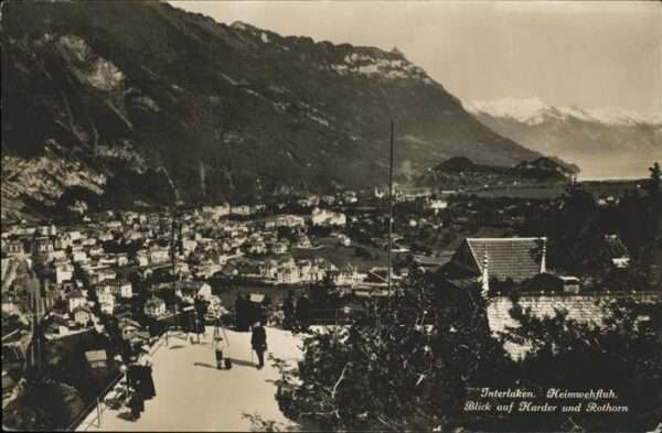 Interlaken BE Heimwehfluh Harder Rothorn