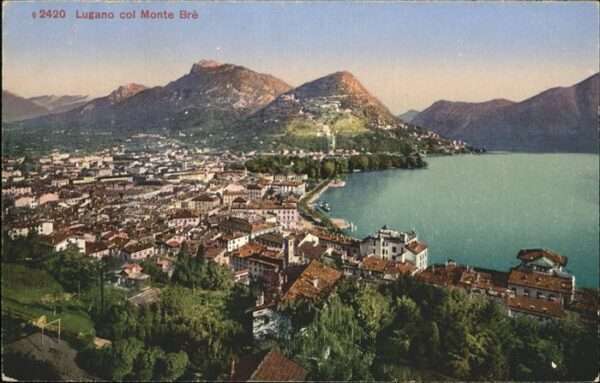 Lugano TI Monte Bre