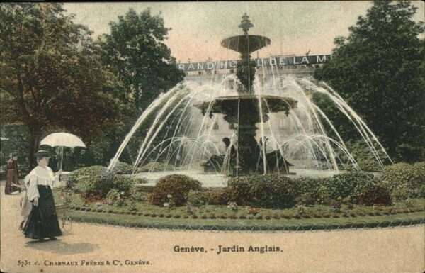 Geneve GE Jardin Anglais Brunnen