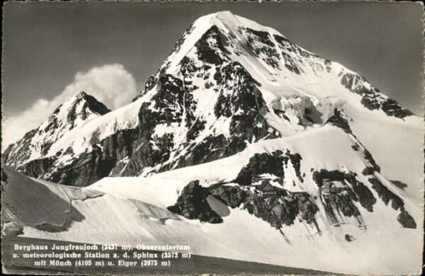 Jungfraujoch Berghaus Observatorium