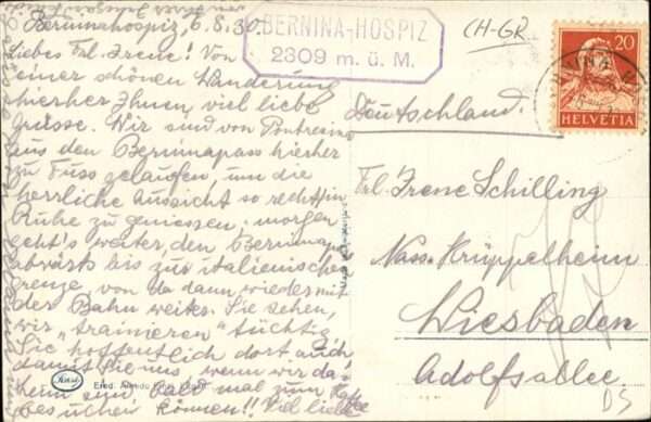 Bernina Hospiz Piz Cambrena – Bild 2