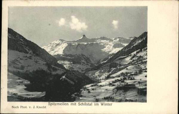 Spitzmeilen Schilstal Winter