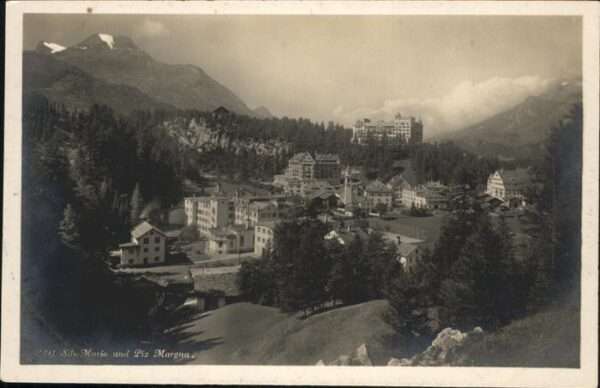 Sils Maria Graubuenden Piz Margna