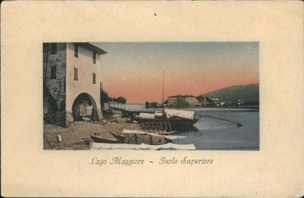 Lago Maggiore Isola Superiore Boot