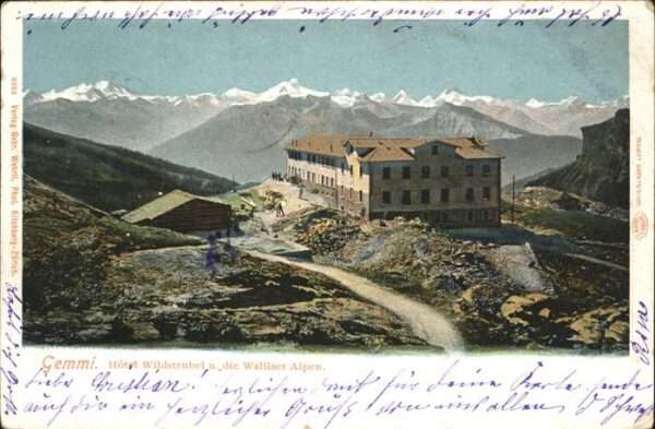 Gemmipass Wallis Hotel Wildstrubel