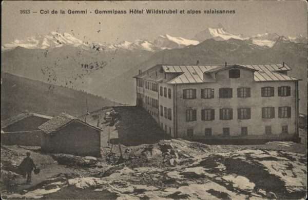 Gemmipass Wallis Hotel Wildstrubel