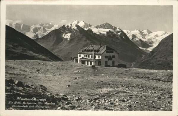 Muottas Muragl Piz Palü Piz Bernina