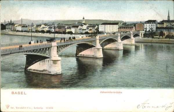 Basel BS Johanniterbrücke Kutsche