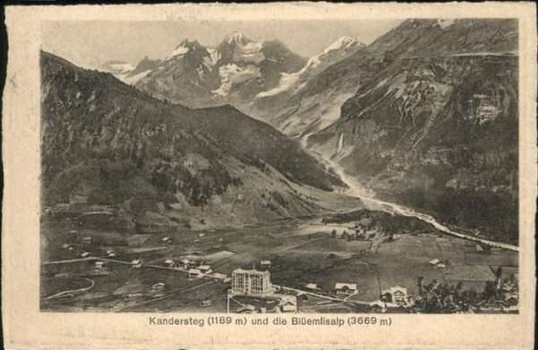 Kandersteg BE Blüemlisalp