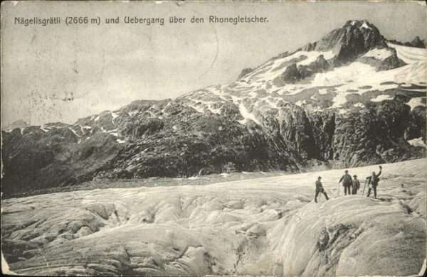 Rhonegletscher Glacier du Rhone Nägelisgrätli