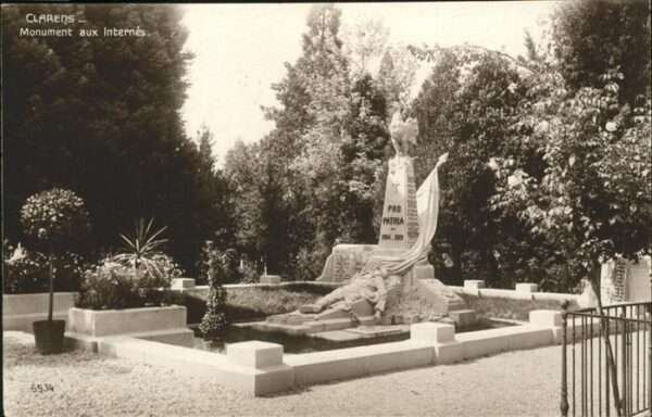 Clarens VD Monument aux Internes