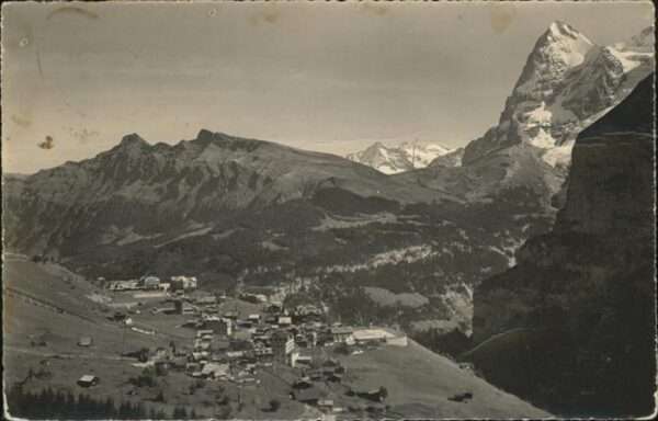 Muerren BE Lauberhorn Wetterhorn Eiger
